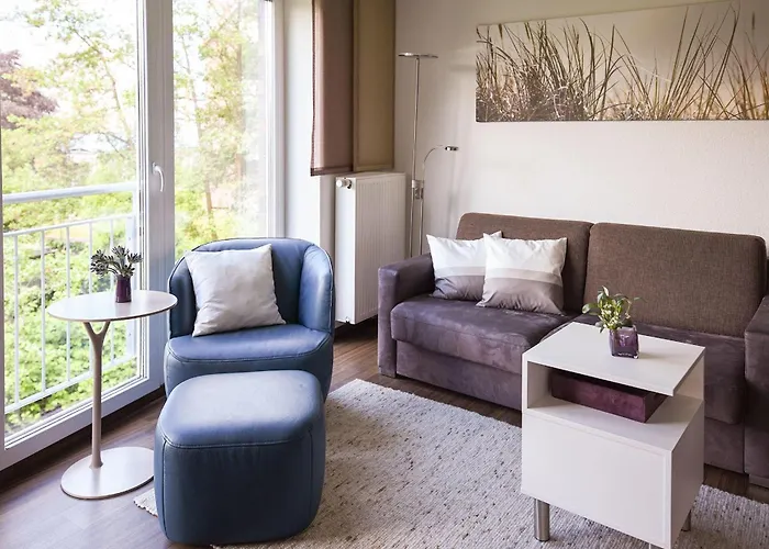 Ferienwohnung 206 Hohe Lith - strandnah und mit eigenem Strandkorb!